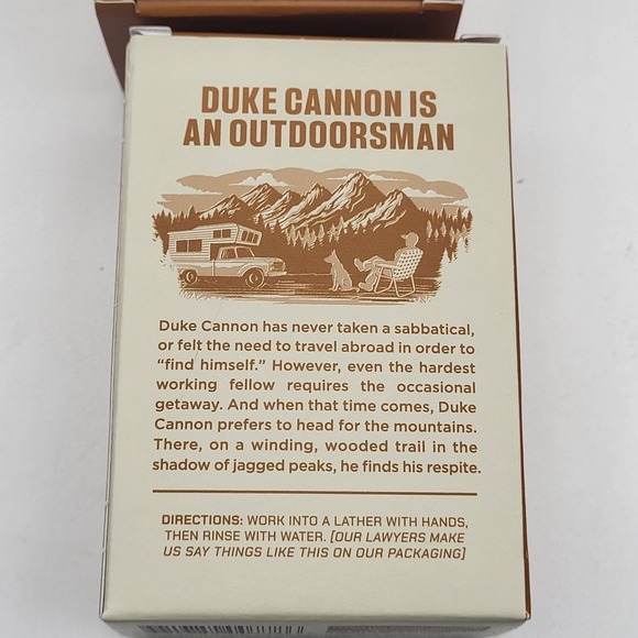 Lot of 3 Duke Cannon Sawtooth Half Ration Brick of Soap 4.5oz - Picture 4 of 5